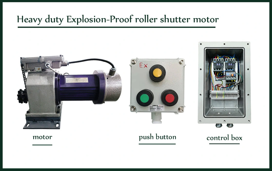 Ep 3000kg Automatic Explosion-Proof Roller Shutter Motor Heavy Duty Rolling Door Motor